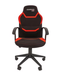 Кресло для геймеров CHAIRMAN GAME 9 NEW Черный-красный