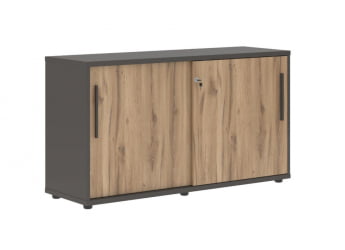 Шкаф с дверьми-купе EDIS ELC 1343 Дуб Денвер светлый Мокко Мокко