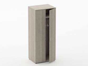 Шкаф для одежды глубокий Glassy 6.19.302 Дуб сантана светлый