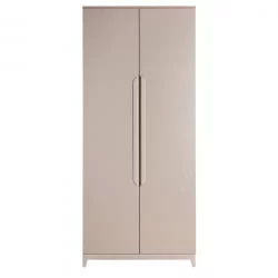 Шкаф двухстворчатый Сканди (ДС) Жемчужно-белый