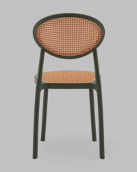 Стул Junie пластиковый зеленый