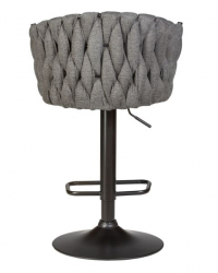 Стул барный DOBRIN LEON (графитовая ткань (LAR-275-21)) 2 шт