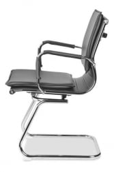Кресло для посетителей CLG-617 LXH-C Grey