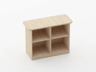 Тумба приставная к столу Glassy 3.18.12 Венге