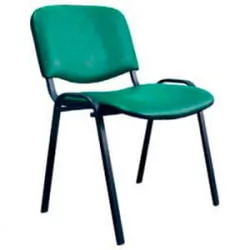 Стул ZP_UP_EChair Rio ИЗО чёрн пластик зеленый 573681