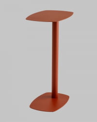 Журнальный столик Eanna L металл красный