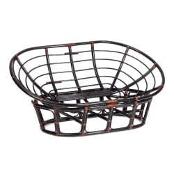 Диван MAMASAN/МАМАСАН 23/02 W /с подушкой/ 169х102х80 см, Antique brown, матрац 182х119 см, ткань серо-бежевая 3М 16/2