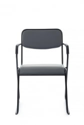 Кресло Nix Plus RCH OMKL-03B Серый/Металл Черный