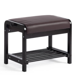 Обувница AX-1021 экокожа темно-коричневая