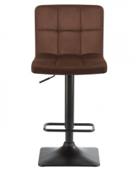 Стул барный DOBRIN DOMINIC (шоколадный велюр (MJ9-111)) 2 шт