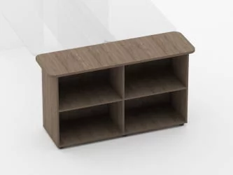 Тумба приставная к двум столам Glassy 3.18.14 Дуб Верцаска