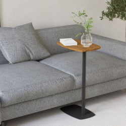 Придиванный столик Дей Дуб американский / Черный