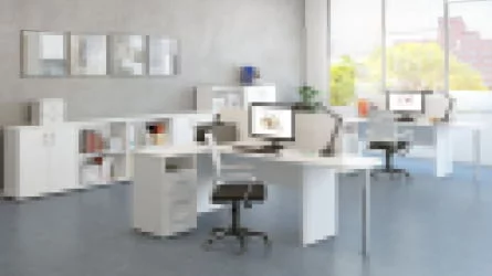 Тумба приставная TRD29630404 Белая