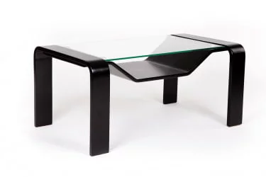 Стеклянный стол Гурон 1 (Венге)