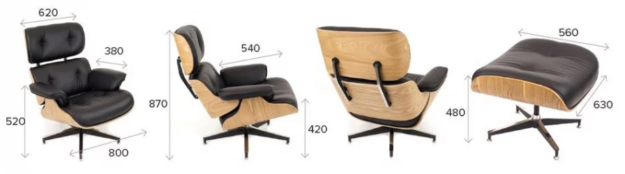 Кресло Everprof Relax PU экокожа Бежевый