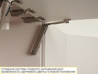 Шкаф над вытяжкой (с системой плавного закрывания) Флоренция 107.12