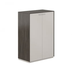 Шкаф средний Atlas NZ-0315.BT.GS Бренсон Трюфель Серый камень