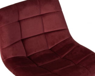 Стул барный DOBRIN TAILOR (винный велюр (MJ9-35)) 2 шт