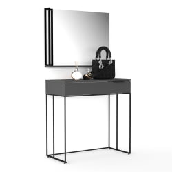 Туалетный стол City 80 см. графит