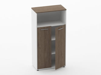 Шкаф 3 широкий закрытый с нишей Deka 10.16.131 Дуб Верцаска/Белый