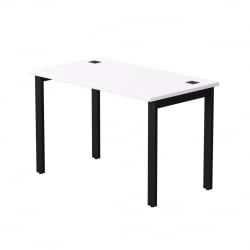 Стол прямой на металлокаркасе, опоры 45 гр Everprof EVO 254S002 Белый Черный