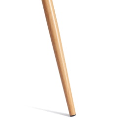 Обеденный стол SOPHIA (mod. 5003) металл/стекло (8мм), 110 х 80 х 75 см, бук/прозрачный