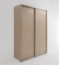 Шкаф-купе 2-х дверный Акцент-Лайт Д 1400х600 Дуб молочный