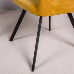 Кресло Oscar Arki микровелюр Желтый