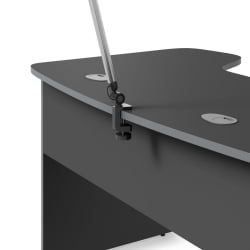 Компьютерный стол с надстройкой SKILLL STG 1385.1 антрацит/металлик