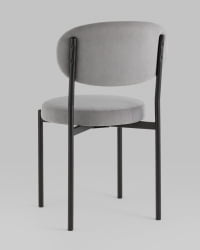 Стул Бриф SN NEW велюр серый 4 шт