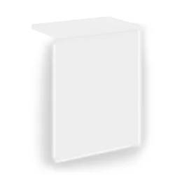 Накладка с подсветкой прямая высокая для О.R-F.MP.V-98 ONIX О.R-NP.V-98.1.S Белый Бриллиант