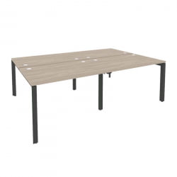 Рабочая станция на П-образном м/к ONIX O.MP-D.RS-4.2.8 Дуб Аттик/Антрацит