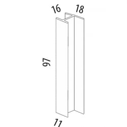Столешница СЦП1 светло серый
