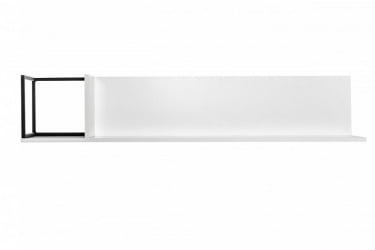 Полка навесная City большая белый