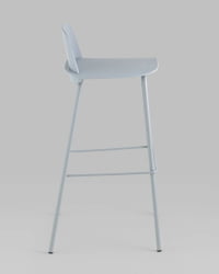 Стул барный Mist (Б) Серо-голубой