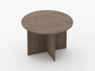 Стол для переговоров круглый Glassy 2.12 Дуб Верцаска