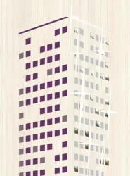 Комплект мебели для комнаты подростка Мегаполис №2 Сосна Астрид