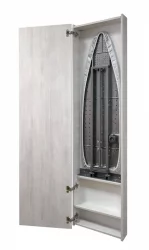 Дизайнерский шкаф Iron Box Eco (левый) Беленый дуб