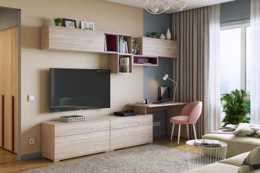 Полка 46 UL.46-M фуксия