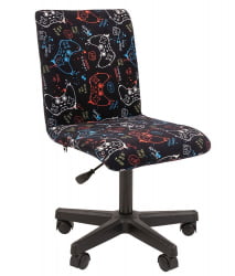 Детское кресло CHAIRMAN ТИН (KIDS) 109 черный пластик GAME