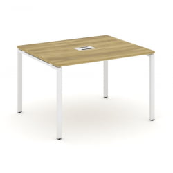 Стол переговорный (1 столешница) CONCEPT CN.PRG-012 Дуб Винченцо Белый