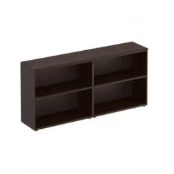 Стеллаж низкий 4-створчатый с топом (без дверей) MARK МК 751 Дуб валенсия