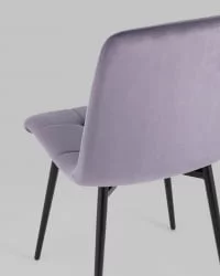 Стул Одди велюр Пыльно-сиреневый