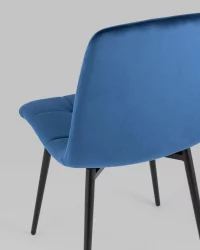 Стул Одди велюр Синий