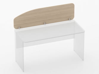 Офисная перегородка Glassy 5.12.14 Венге