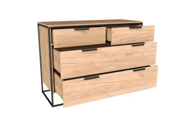 Комод 1190 Норд ЛД.677.010.000 Дуб золотой