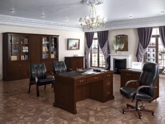 Топ и цоколь для шкафа 1 створка MNS2957102 Южный орех