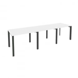 Рабочая станция на П-образном м/к ONIX O.MP-RS-3.1.8 Белый Бриллиант/Антрацит