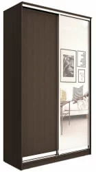 Двустворчатый гардеробный шкаф Хит-24-14-15 Аруба Венге