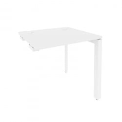 Стол-приставка на П-образном м/к к опорным элементам ONIX O.MP-SPR-0.7 Белый Бриллиант